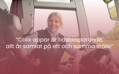 ”Colix appar är tidsbesparande, allt är samlat på ett och samma ställe.”