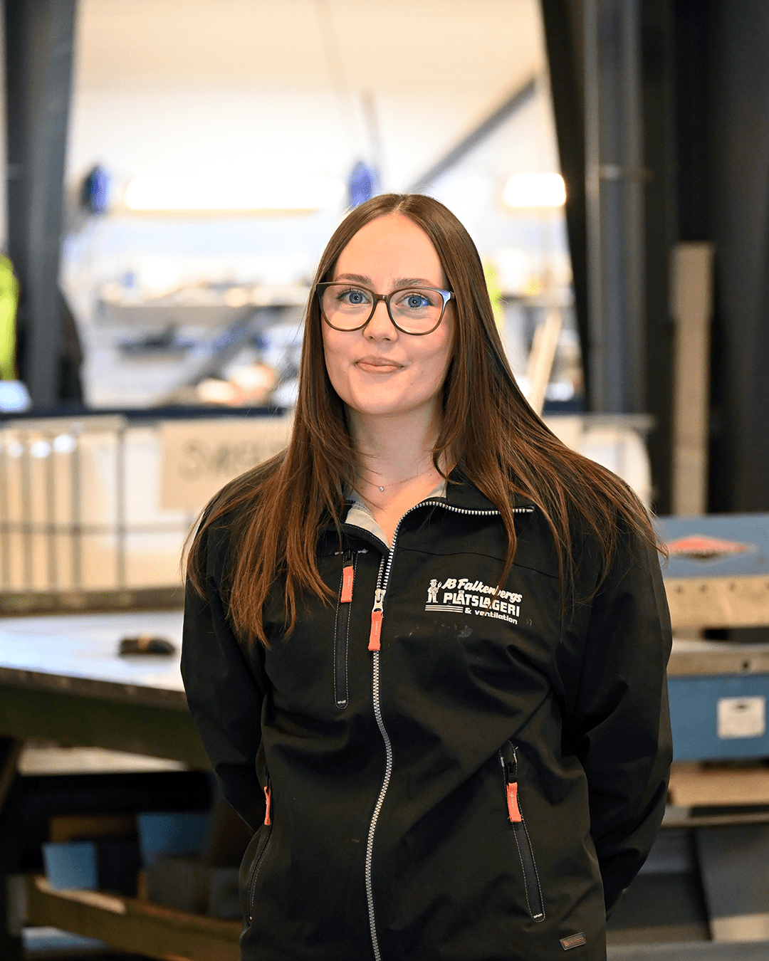 Profilbild av Elina Karlsson, Falkenbergs plåtslageri och ventliation
